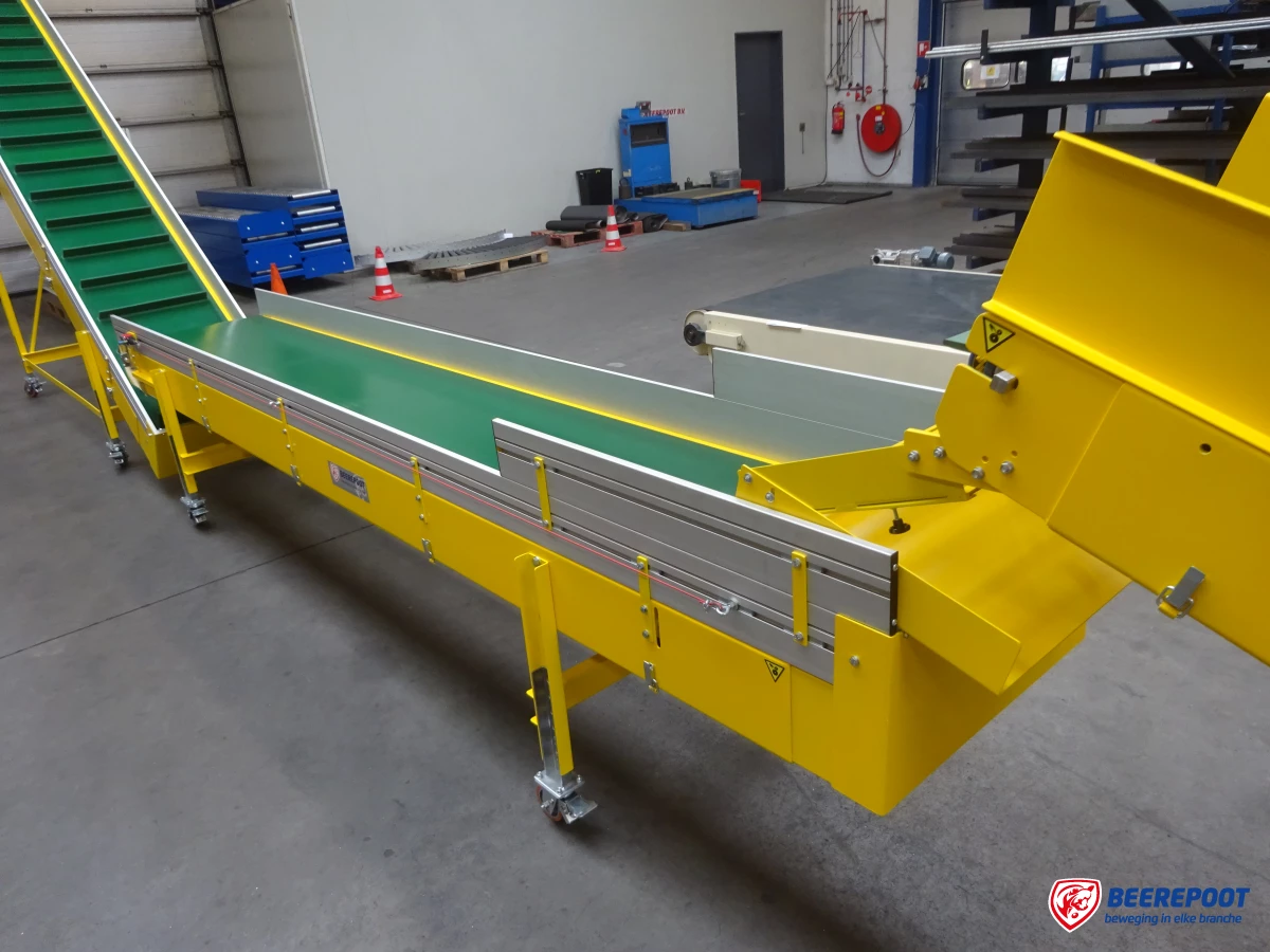 Afvalsorteer- en afvoersysteem